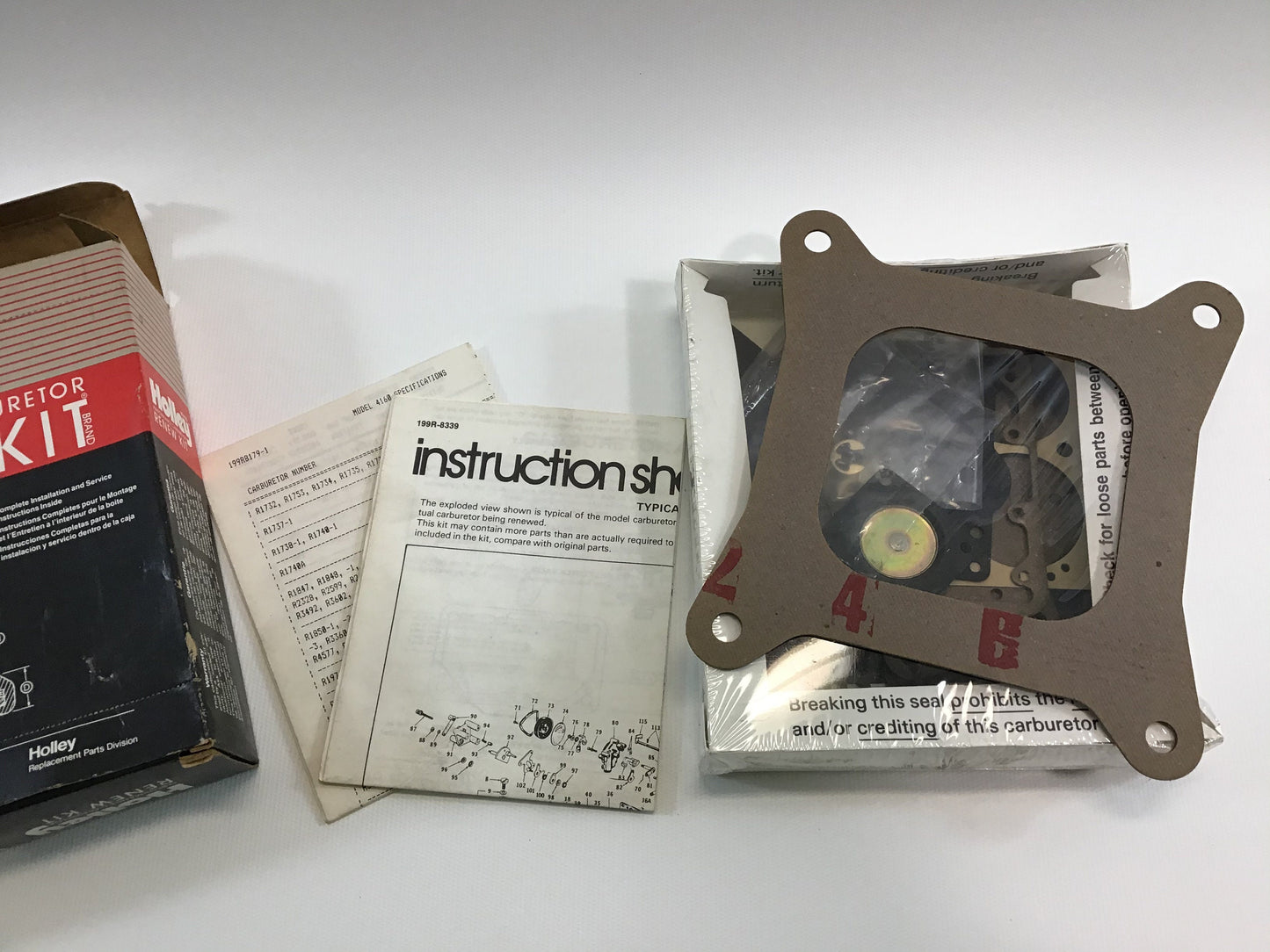 Holley Performance Carburetor Renew Kit 37-754 NOS