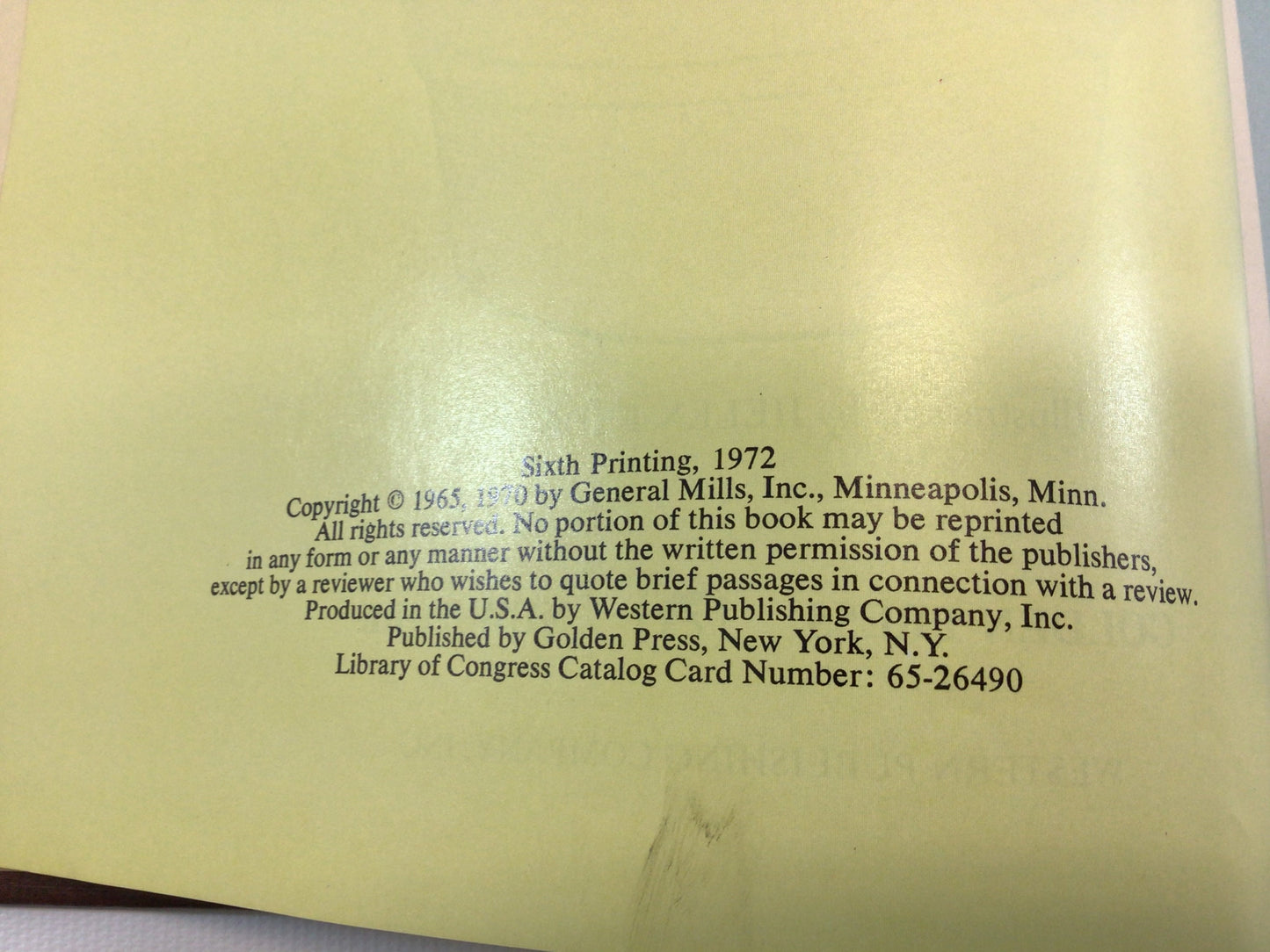 Vintage Cookbook Betty Crocker's Dinner In A Dish 1972 Sixth Printing