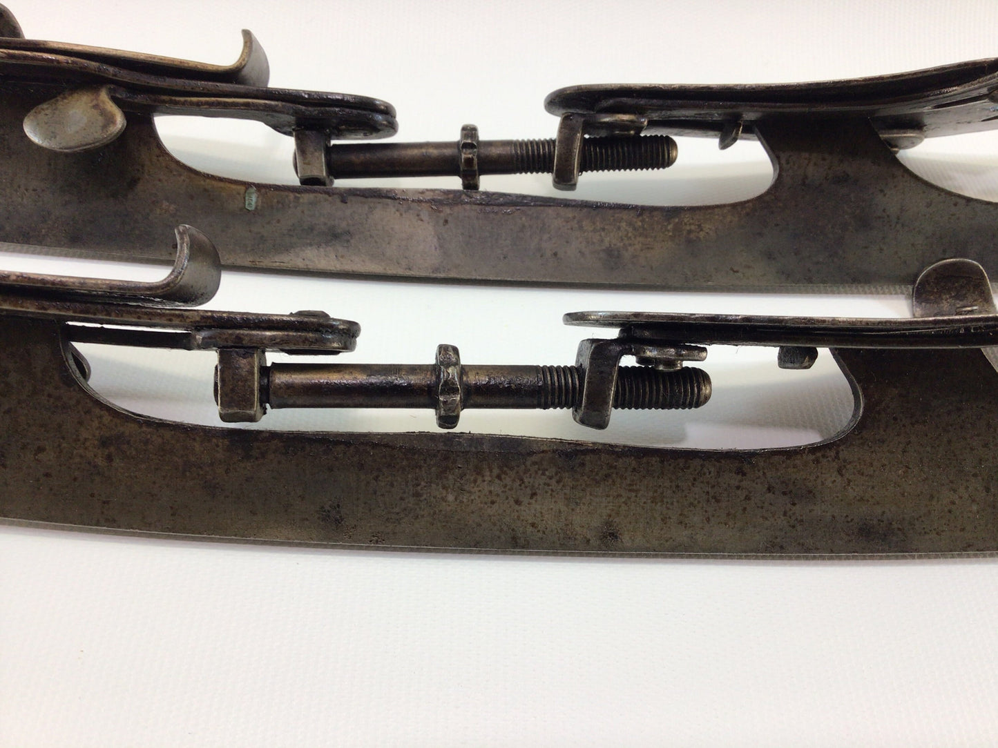 Ice Skates U.S. Club Skate No. 8 with Star Pattern Antique Collectible Sporting Equipment