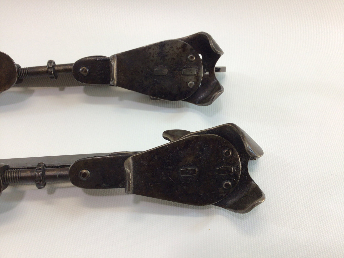Ice Skates U.S. Club Skate No. 8 with Star Pattern Antique Collectible Sporting Equipment