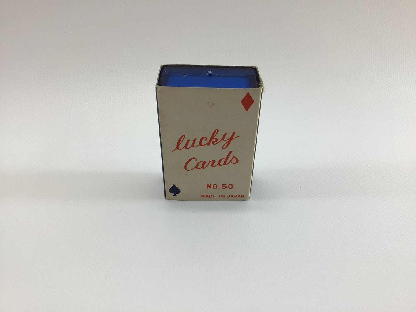 Lucky Cards Miniature Playing Cards Deck Vintage Collectible Ephemera Las Vegas Souvenir