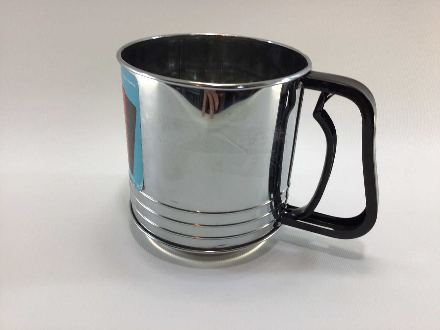 Maynard Sifter 5 Cup Triple Screen Black Handle Vintage Kitchen Collectible Utensils