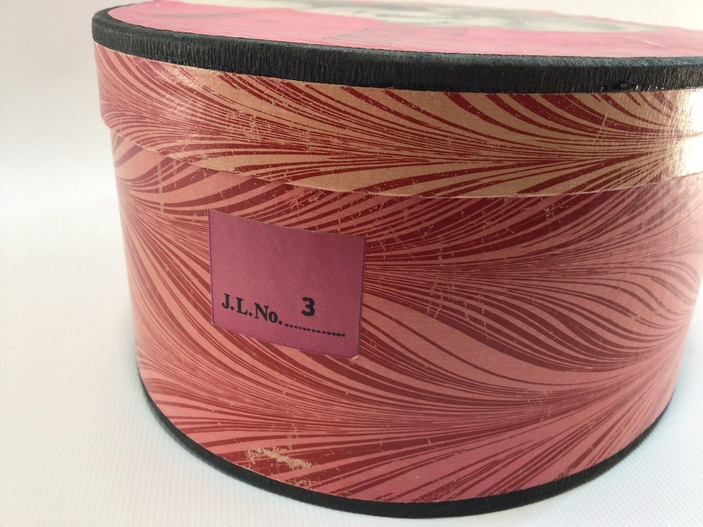 Vintage Wig Box Moldo Tress Melinda Pink Retro Decor Display