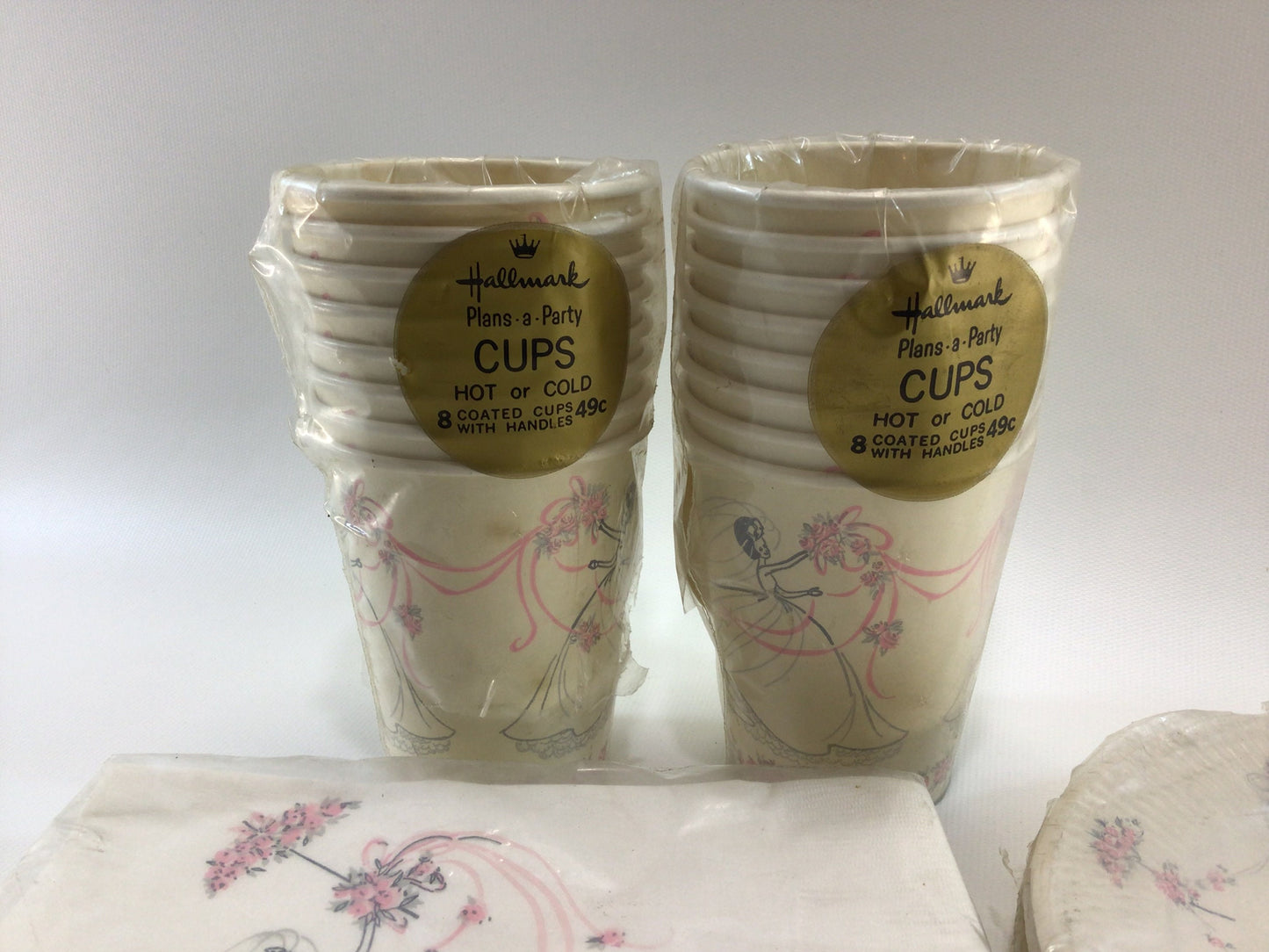 Wedding Party Supplies Vintage 1980s Ephemera Mixed Media Supplies