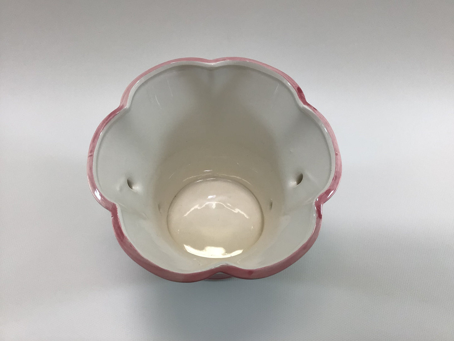 Hand Painted Flower Vase Vintage 1950's Relpo 5" Porcelain M6705