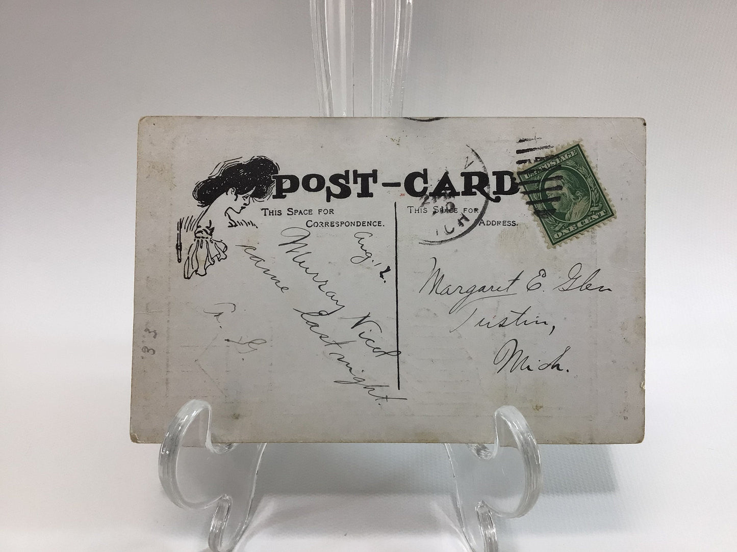 Antique Humor Postcard Need a Doctor Dan Cupid MD