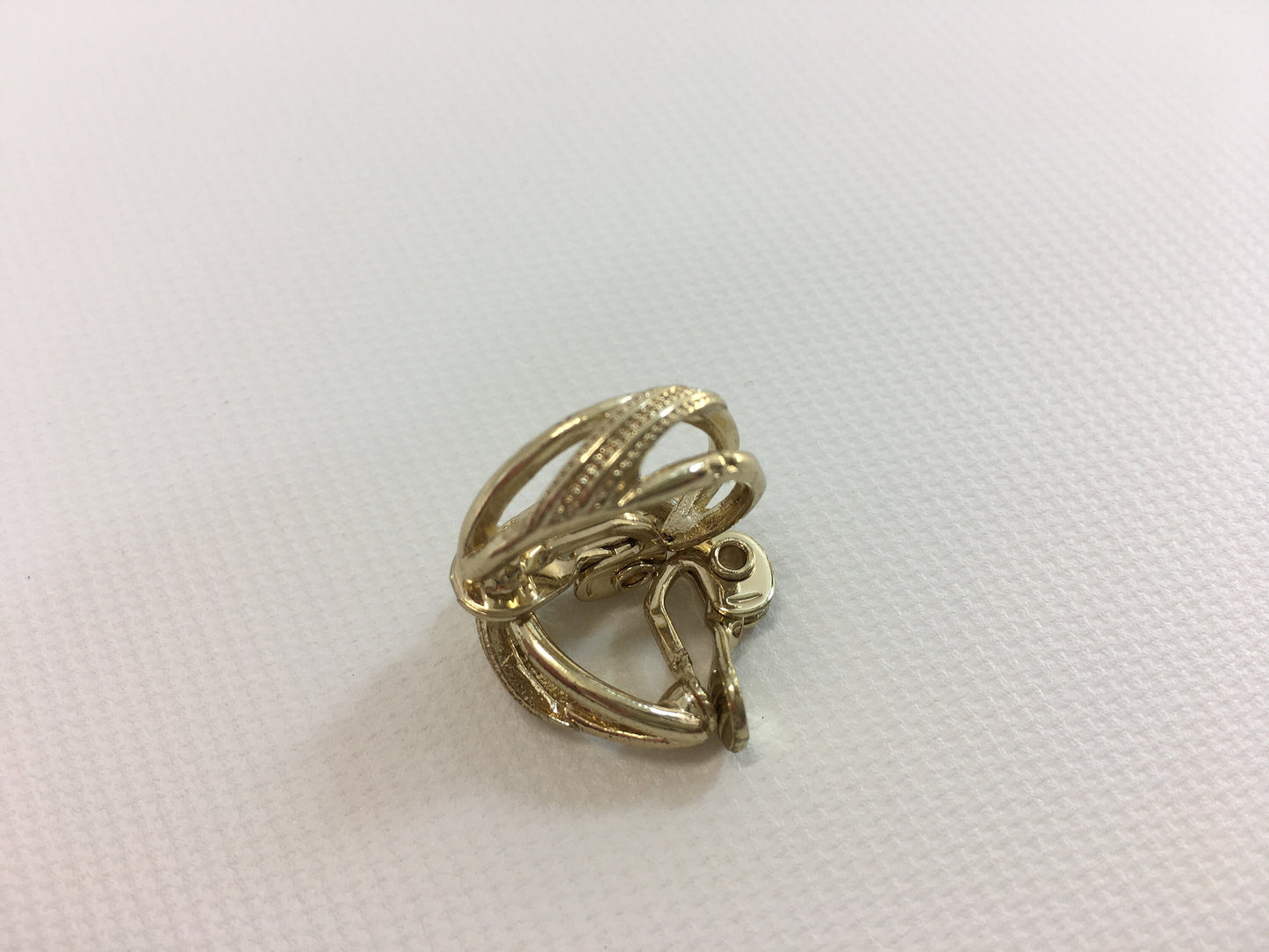 Gold Tone Clip Earrings The Jewelry Group TJG
