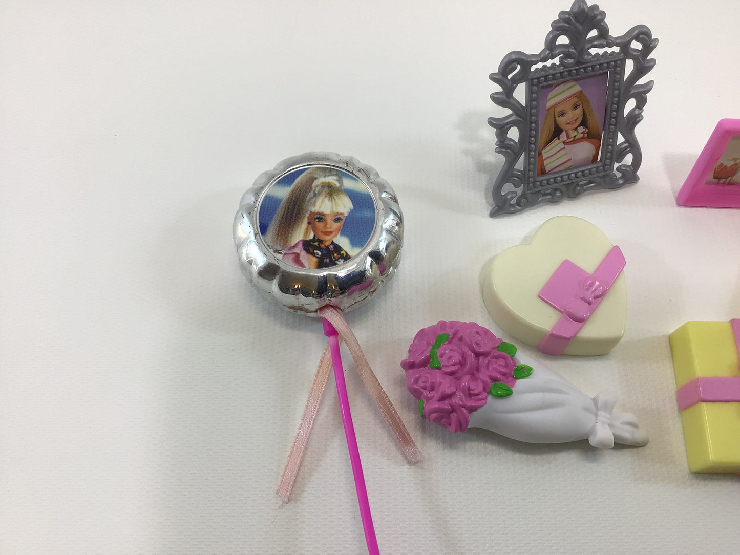 Barbie Birthday Party Parts and Pieces Lot Vintage Fashion Doll Replacement Parts