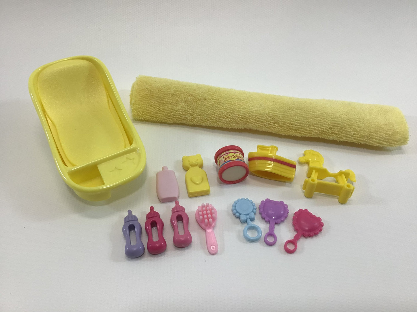 Vintage Fashion Doll Baby Bath Parts and Pieces Lot Mattel