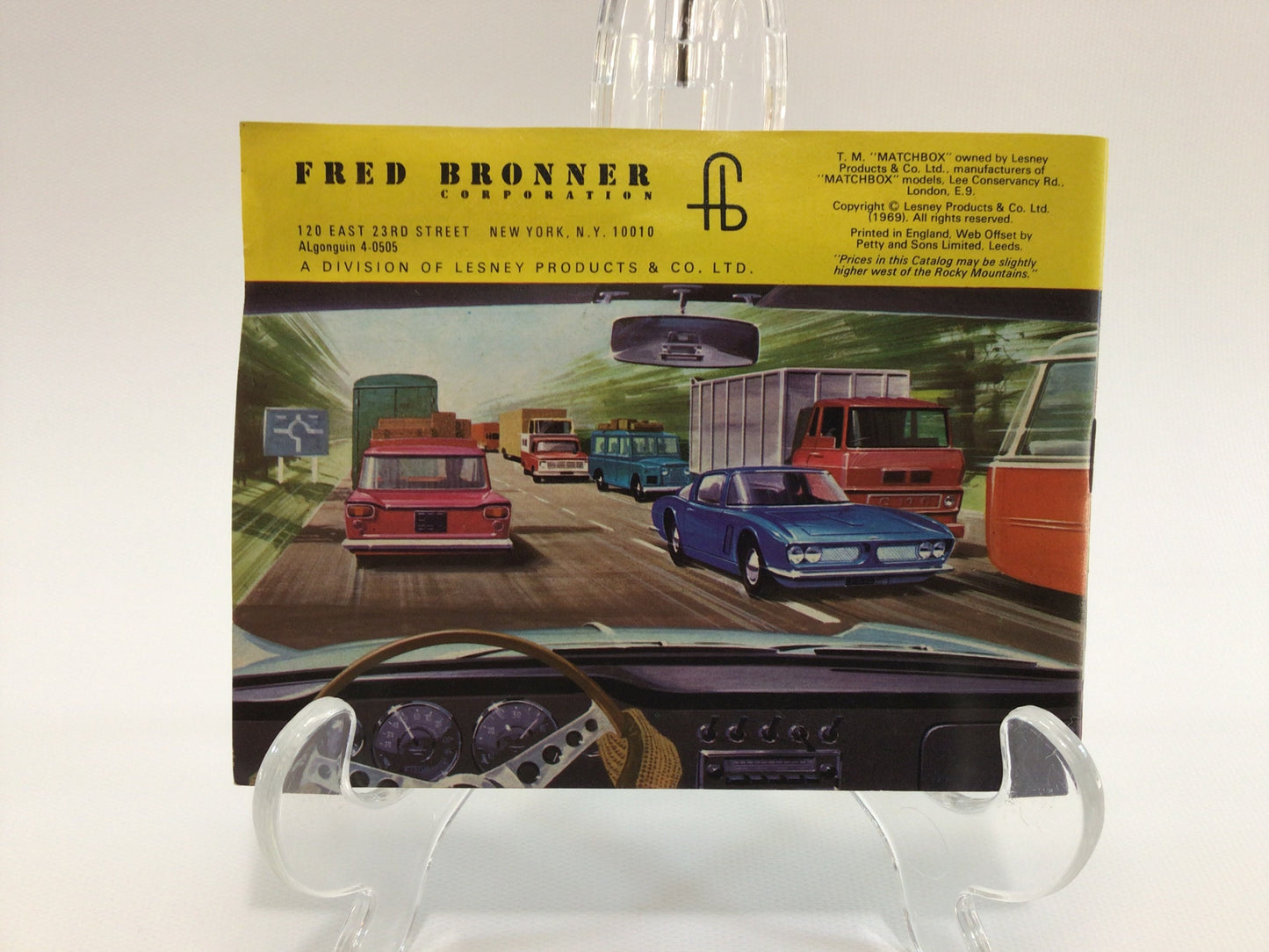 1969 Matchbox Collector's Catalog USA Edition