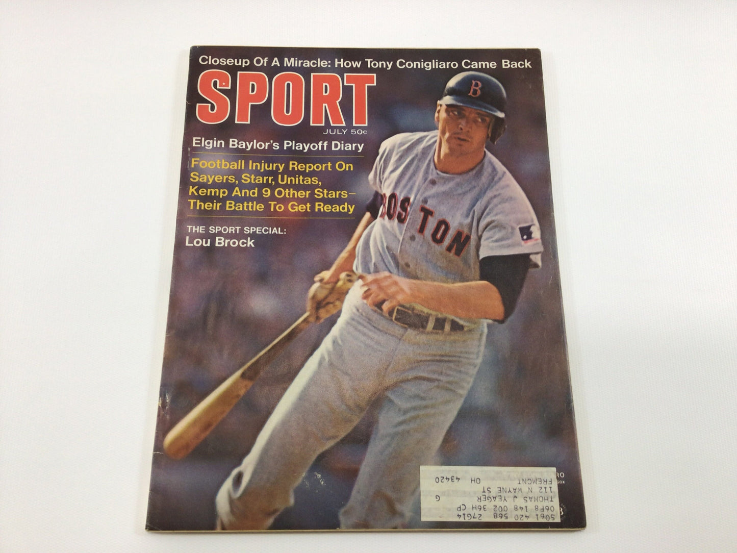 Sport Magazine July 1969 Edition Vintage Sporting Ephemera