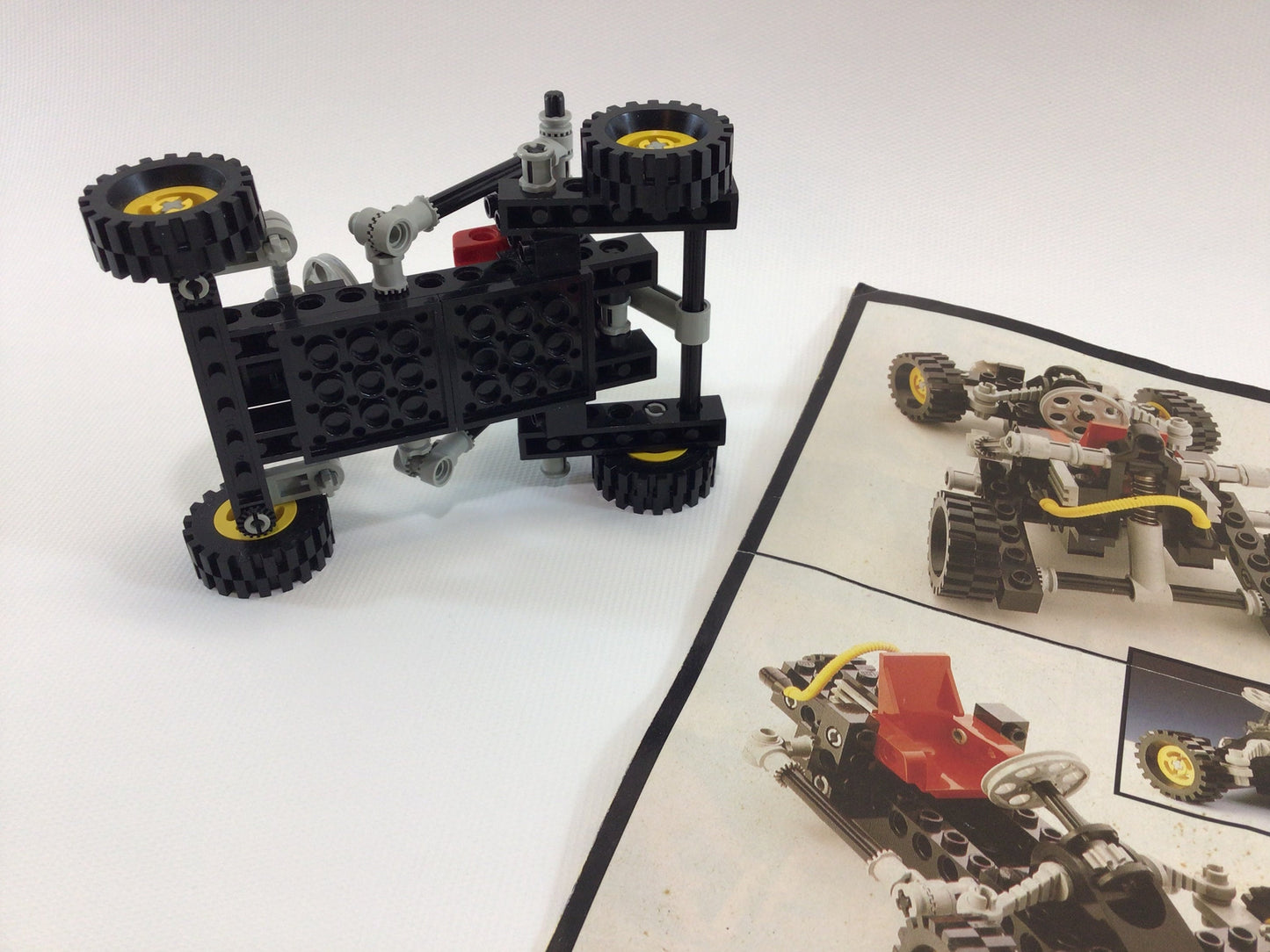 Lego Technic Roadster 8832 Incomplete Vintage 1988 Building Toy