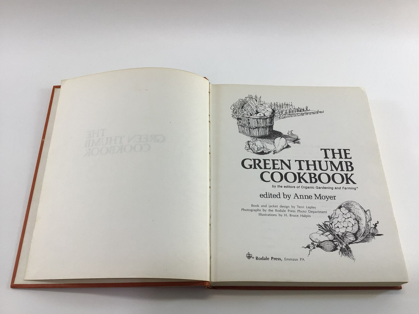Vintage Cookbook The Green Thumb Cookbook Copyright 1977