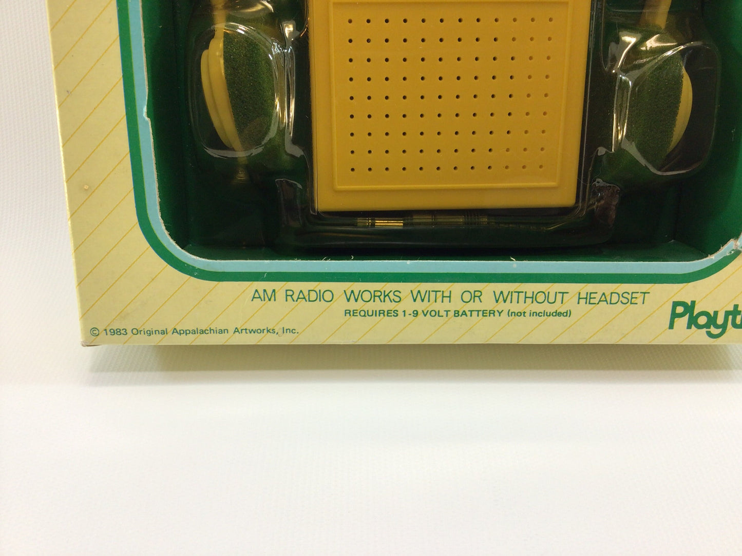 Vintage Cabbage Patch Kids AM Transistor Radio 1983 Electronic Toy