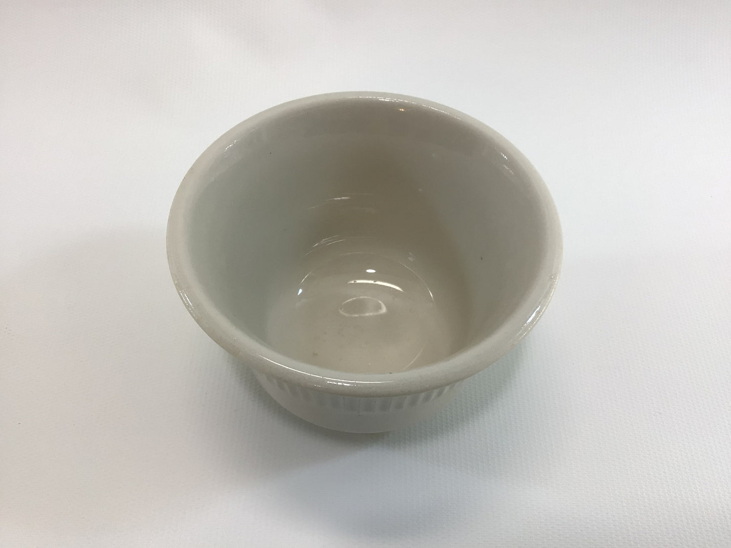 White Ceramic Diner Custard Dish Vintage Shenango China CH-35 Replacement Piece