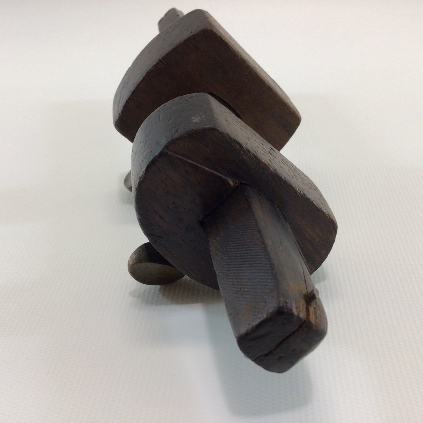 Antique Mortise Tenon Scribe Carpenter's Tool Rosewood and Brass