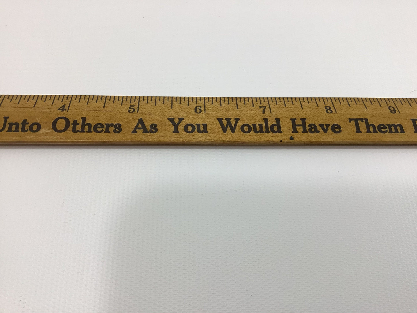 Wooden Advertising 12" Ruler 1937 A Good Rule Coca-Cola Bottling Co Vintage Collectible