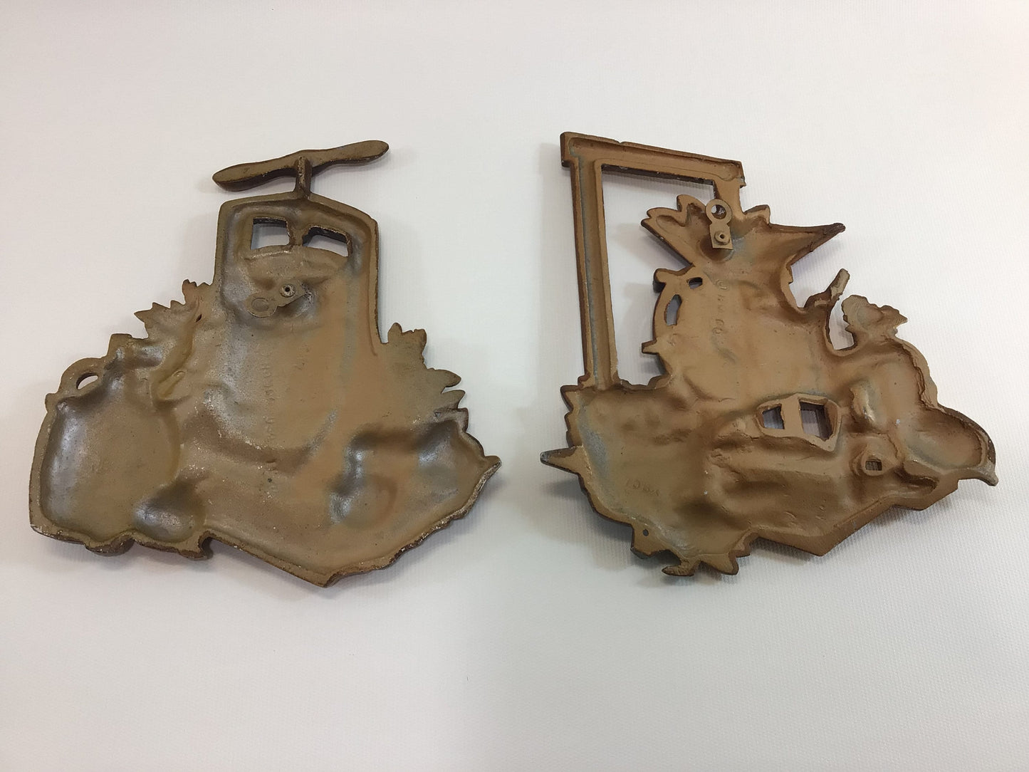 Veggie Vegetable Press Wall Decor Set 1978 HOMCO Home Interiors 3D Cast Aluminum
