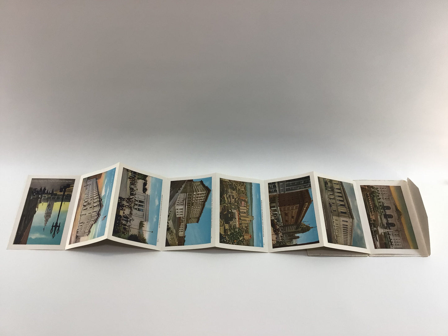 Foldout Souvenir Postcard San Francisco City of Progress Vintage 1930's Vacation Travel Ephemera