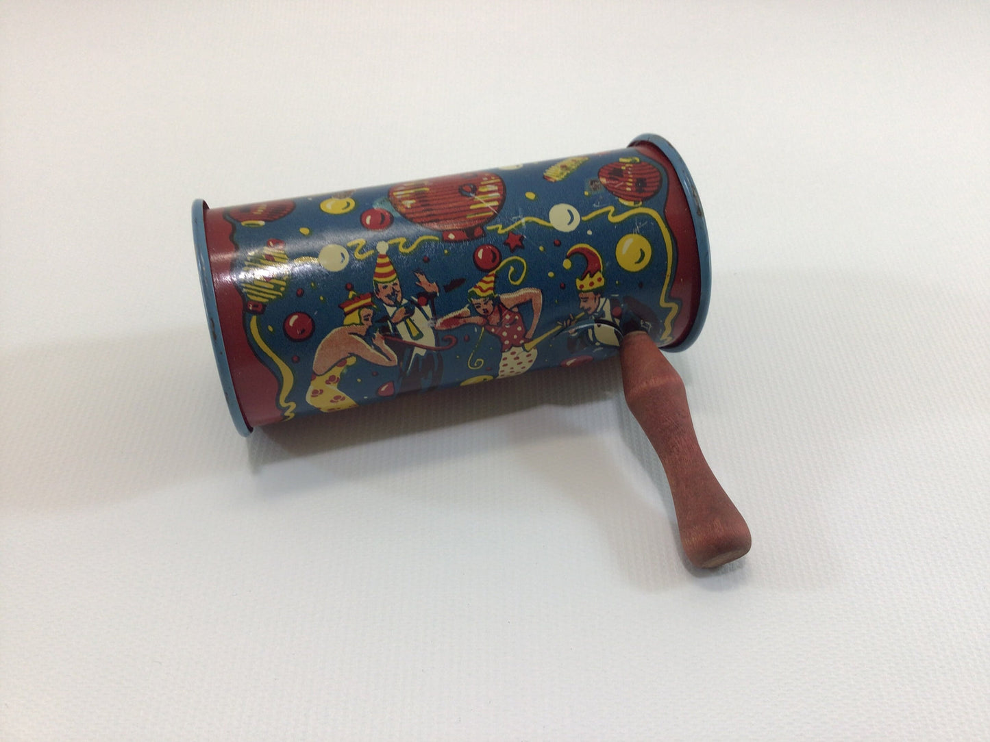 Kirchhoff Tin Litho Party Noise Maker Mid Century Dime Store Toy