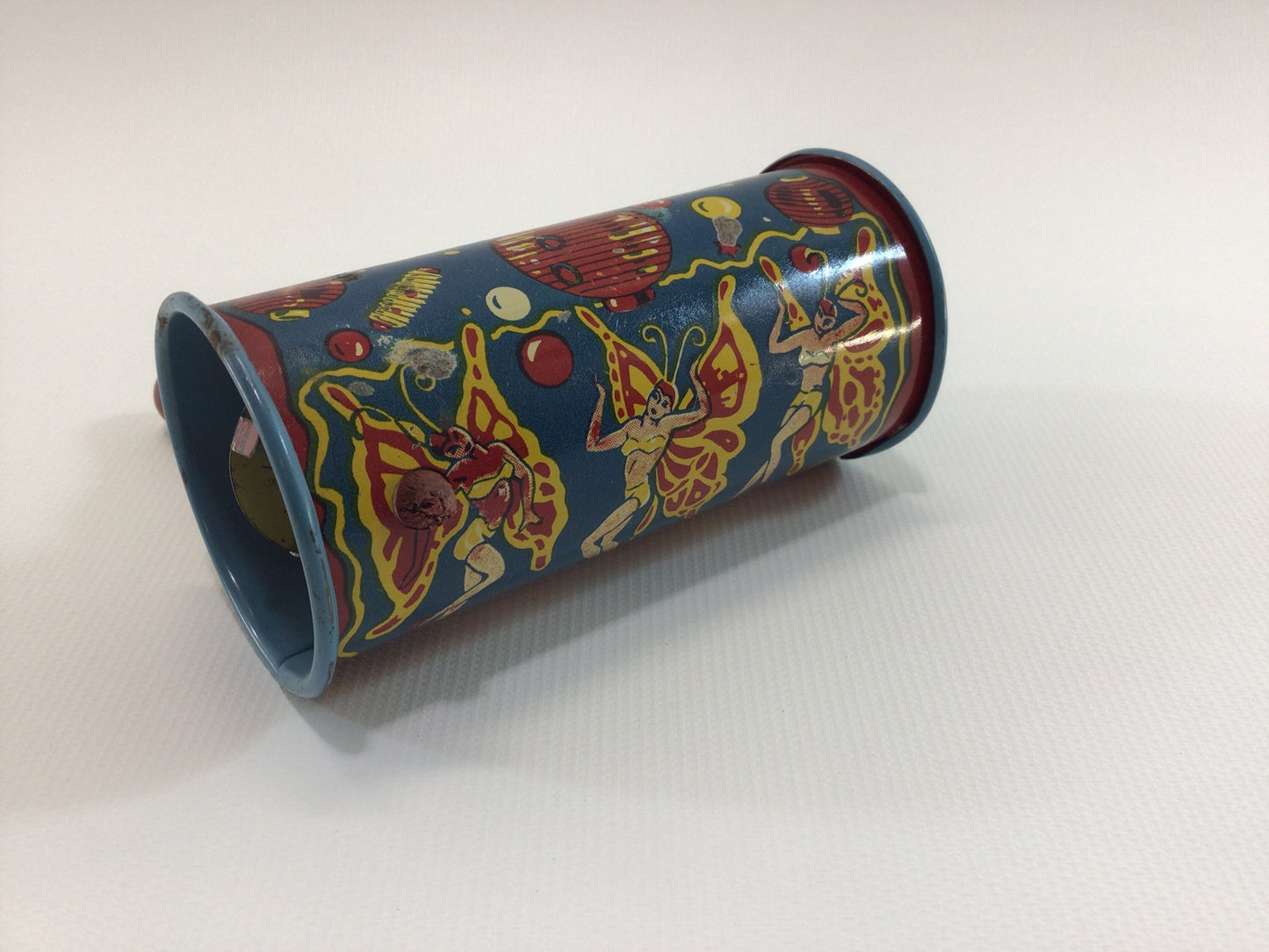 Kirchhoff Tin Litho Party Noise Maker Mid Century Dime Store Toy