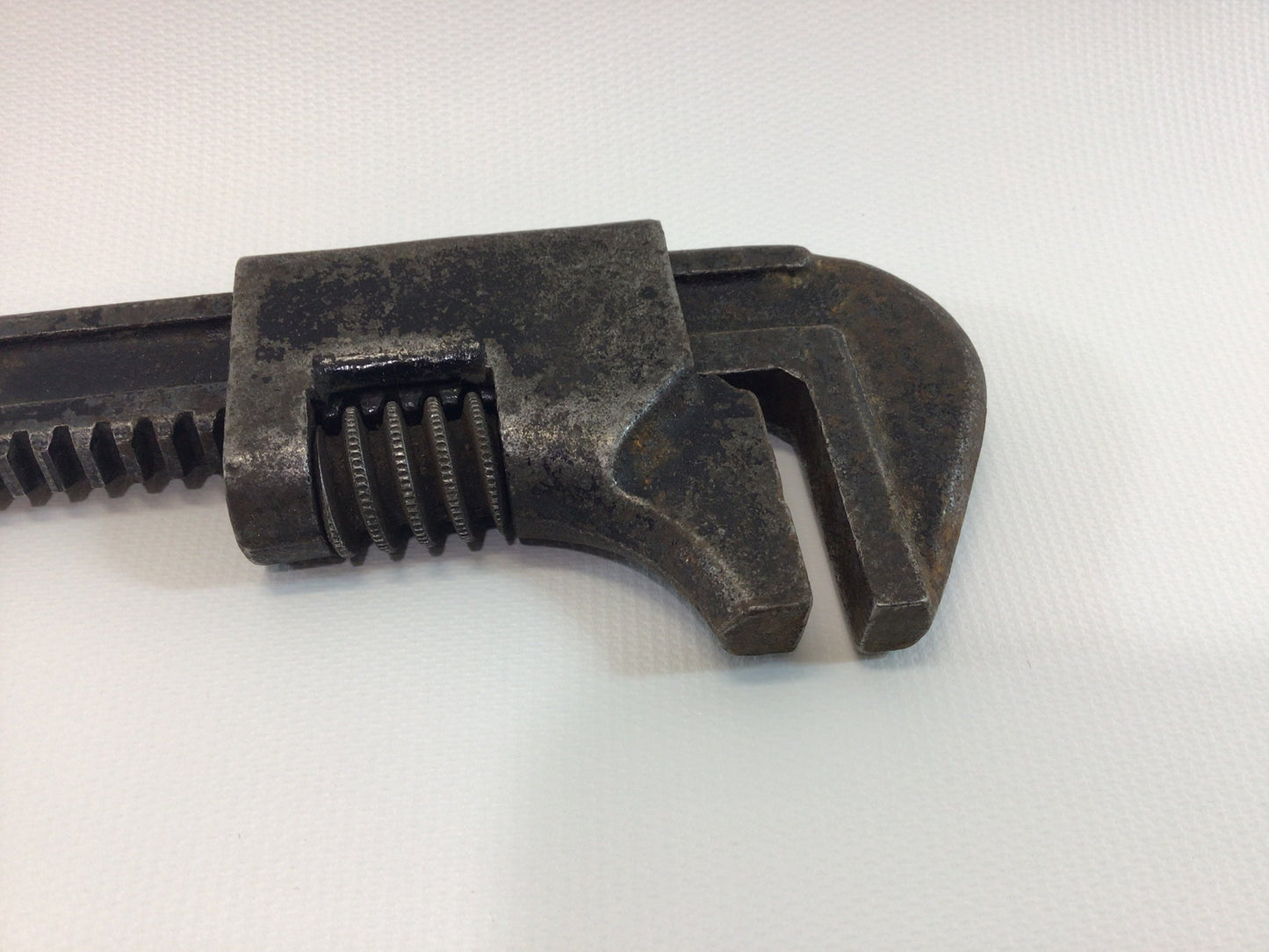 9" Pipe Wrench Moore Drop Forging Co Antique Hand Tool Mantique