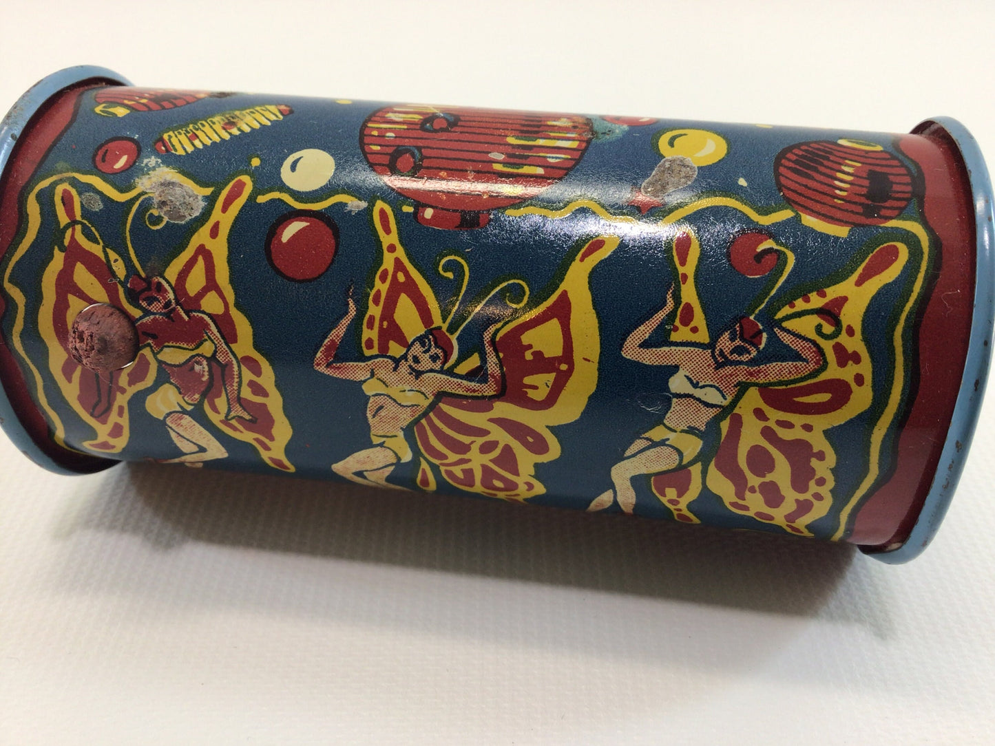 Kirchhoff Tin Litho Party Noise Maker Mid Century Dime Store Toy