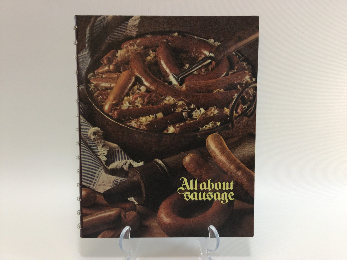 Vintage Cookbook All About Sausage from Oscar Mayer Company Copyright 1973