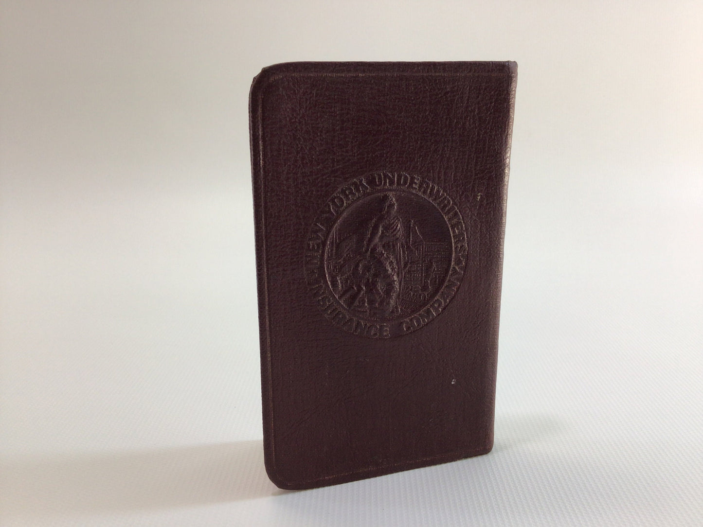 Underwriter's Pocket Calendar Address Book New York Underwriters Insurance Company 1944 Red Embossed Cover