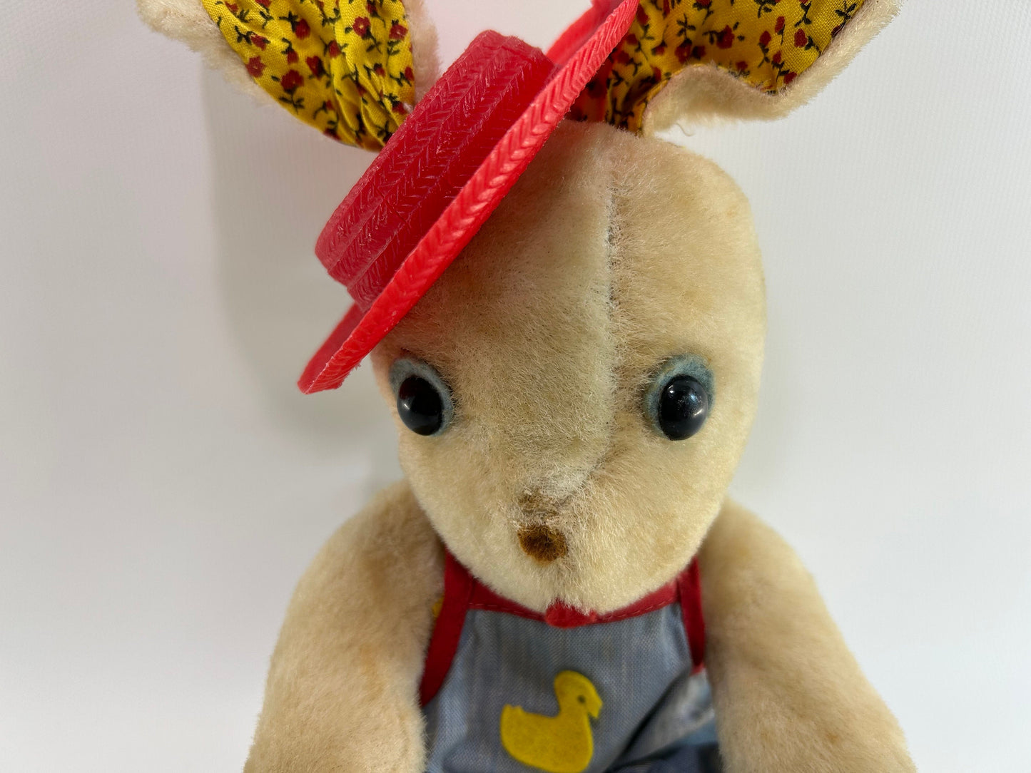 Knickerbocker Bunny Rabbit Animals of Distinction Vintage 1960's Stuffed Plush Toy