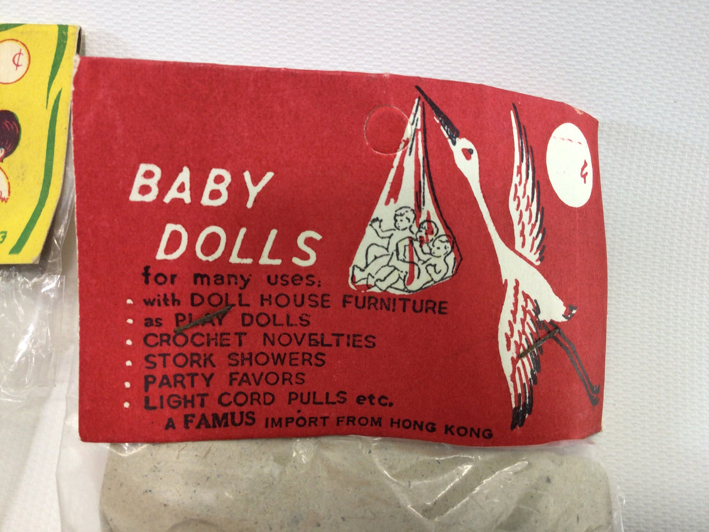 Miniature Baby Bottles and Babies Vintage Plastic Kitschy Party Favor / Cake Topper / Doll Toys