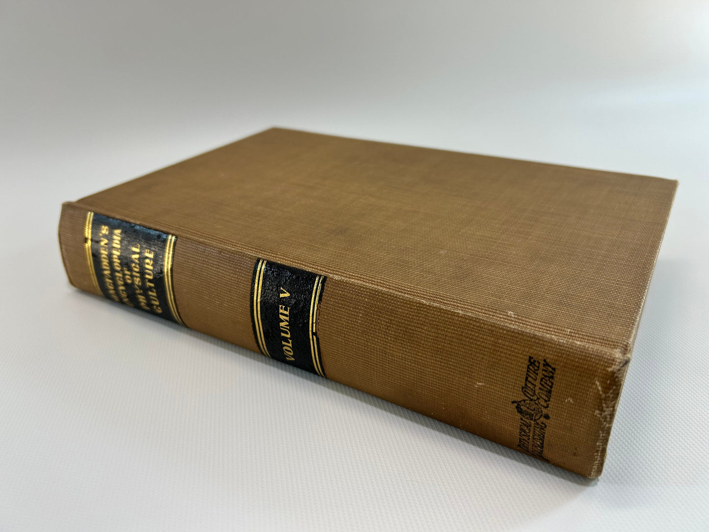 Antique Reference Book MacFadden's Encyclopedia Of Physical Culture Volume V Five Natural Methods Of Healing Anatomy Physiology Human Body