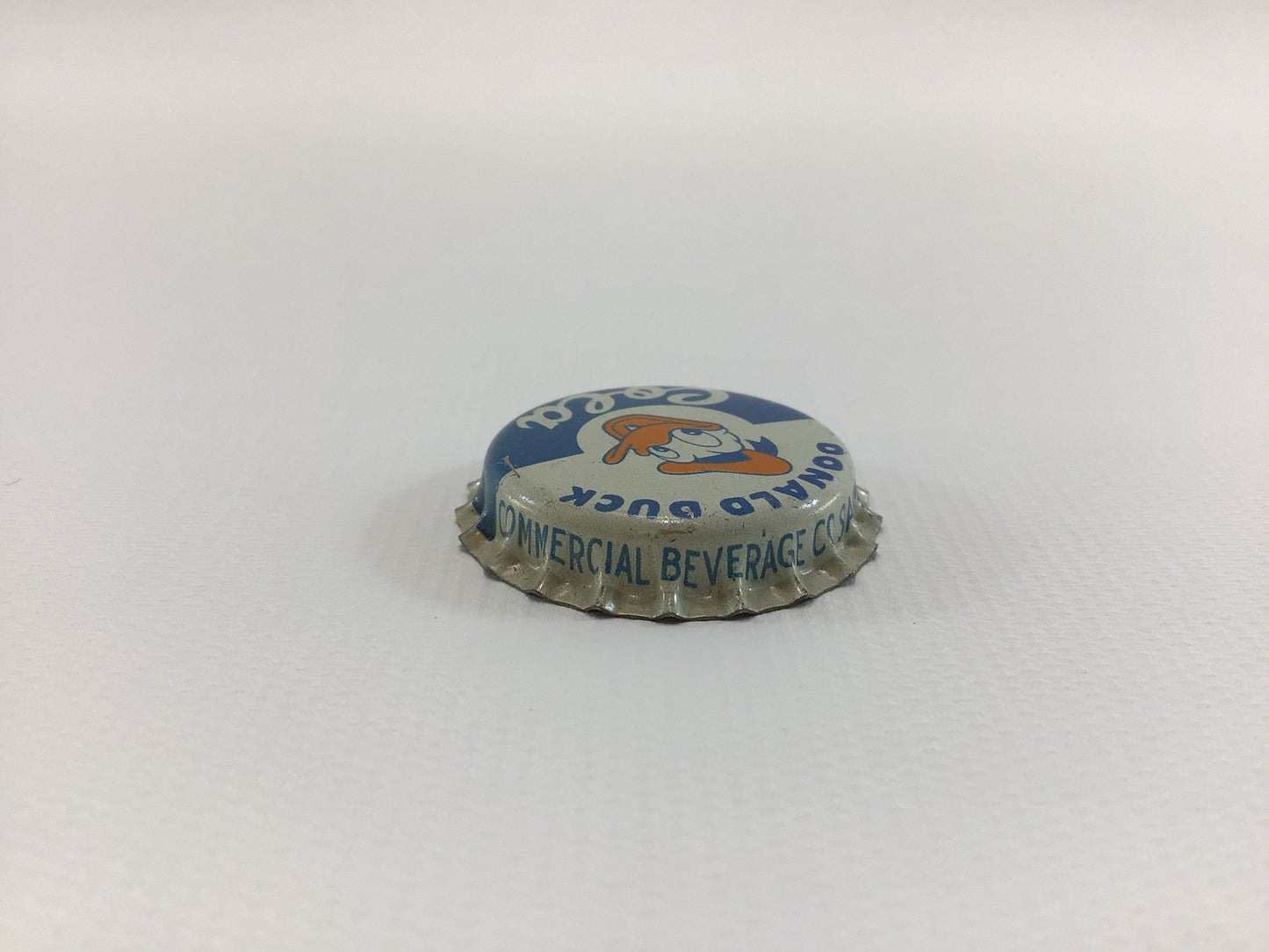 Vintage Advertising Bottle Cap Donald Duck Cola Walt Disney Productions Ephemera