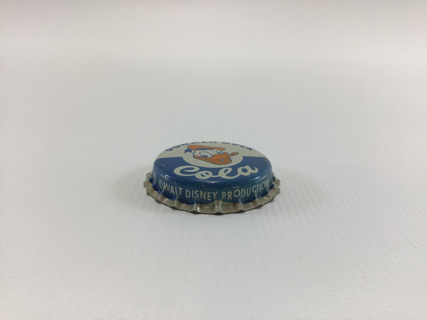 Vintage Advertising Bottle Cap Donald Duck Cola Walt Disney Productions Ephemera