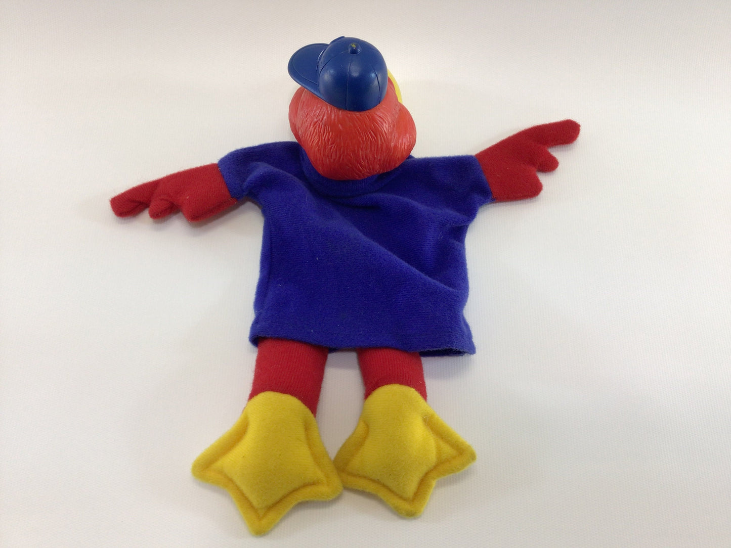 Vintage Hand Puppet Red Robin Restaurant Advertising Mascot Plush Collectible Pretend Play Toy Souvenir