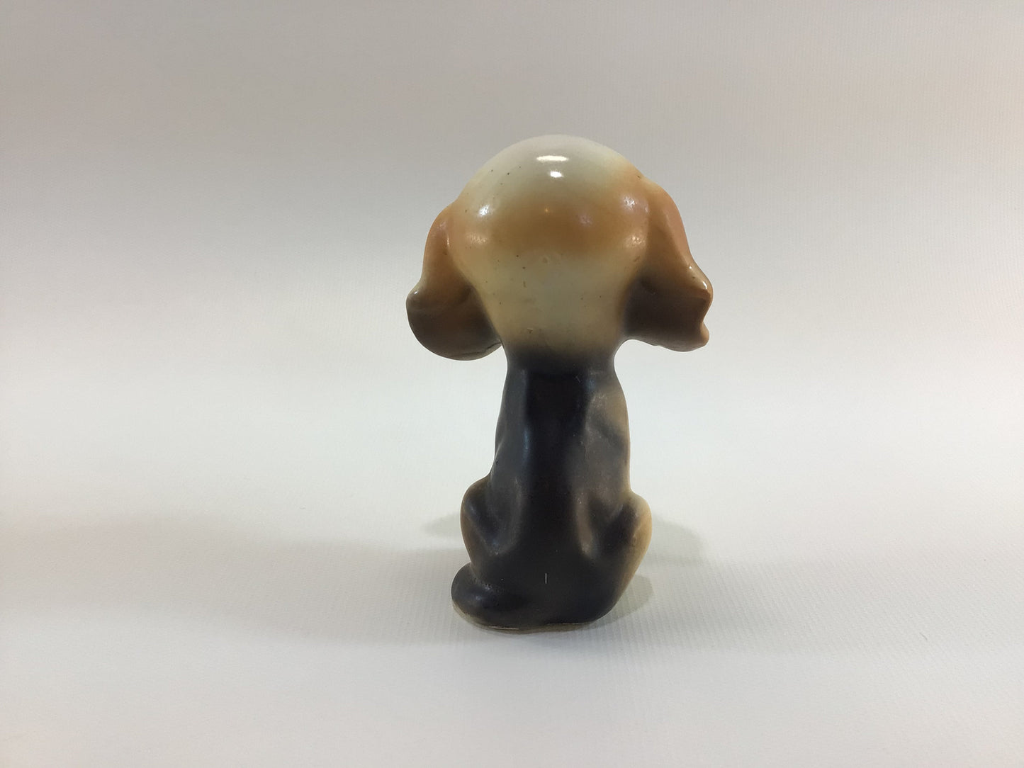 Lefton Big Eye Beagle Puppy Figurine H6862 Hand Painted Bisque Tabletop Home Decor