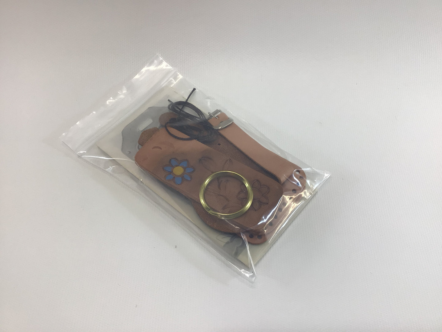 Tandy Leather Company Key Fob and Luggage Tag Vintage Leathercraft Hobby Kits