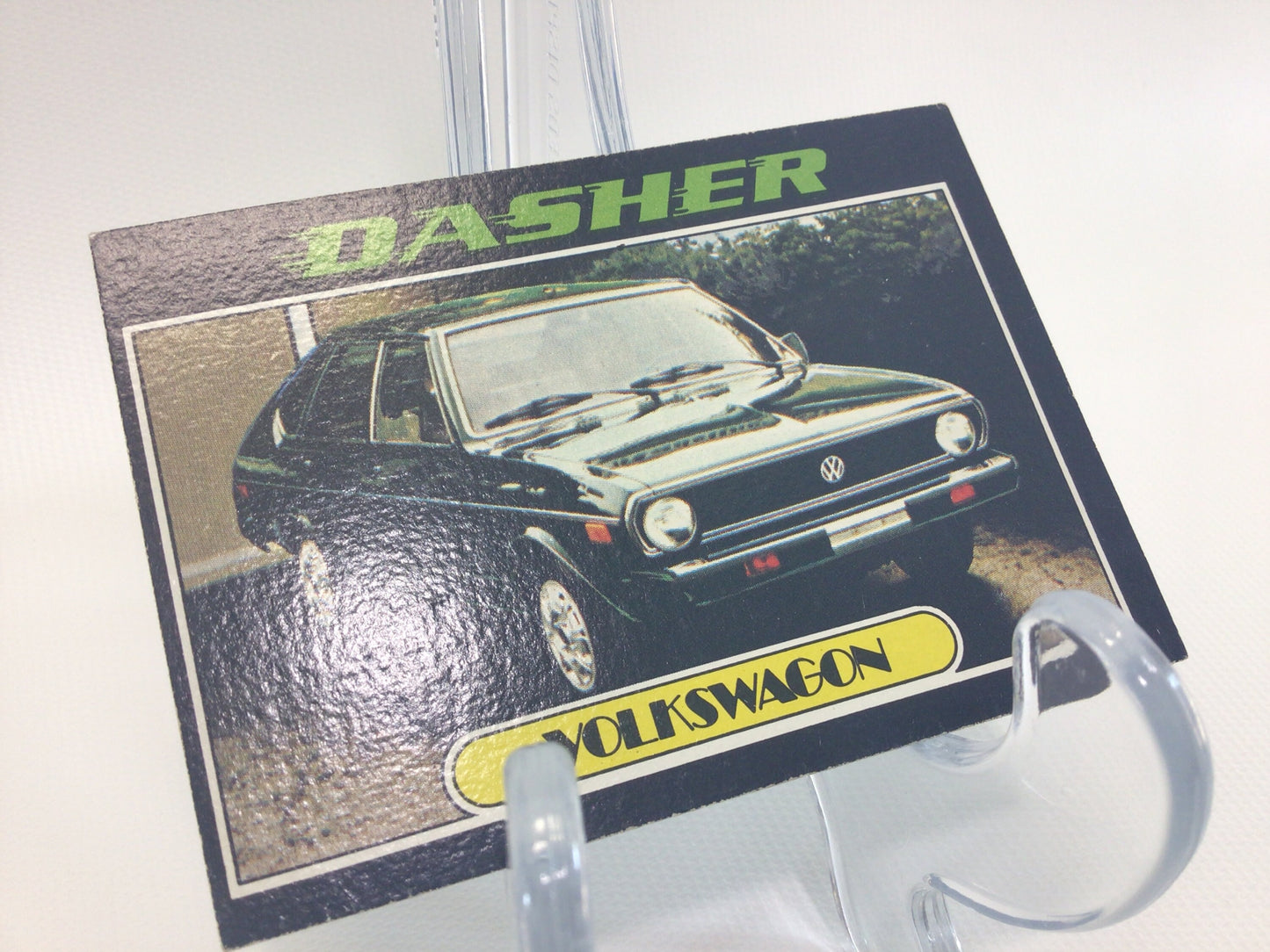 1976 Topps TCG Inc Volkswagon VW Dasher Trading Card