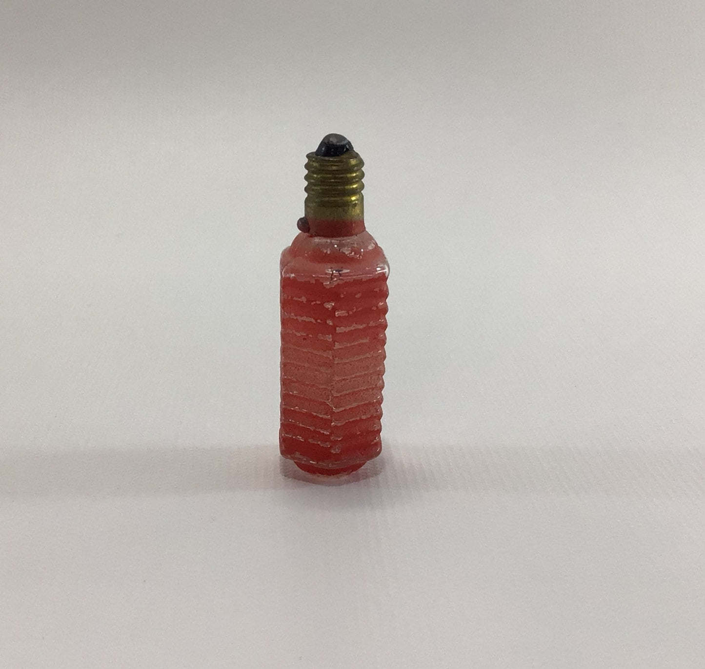 Vintage Red Lantern C6 Lamp Christmas Tree Light Ornament - Tested Working