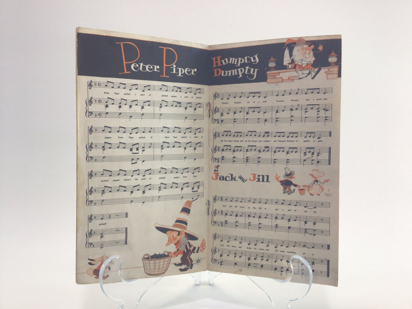 Kellogg's Breakfast Cereal Singing Lady Song Book Vintage Advertising Booklet Ephemera