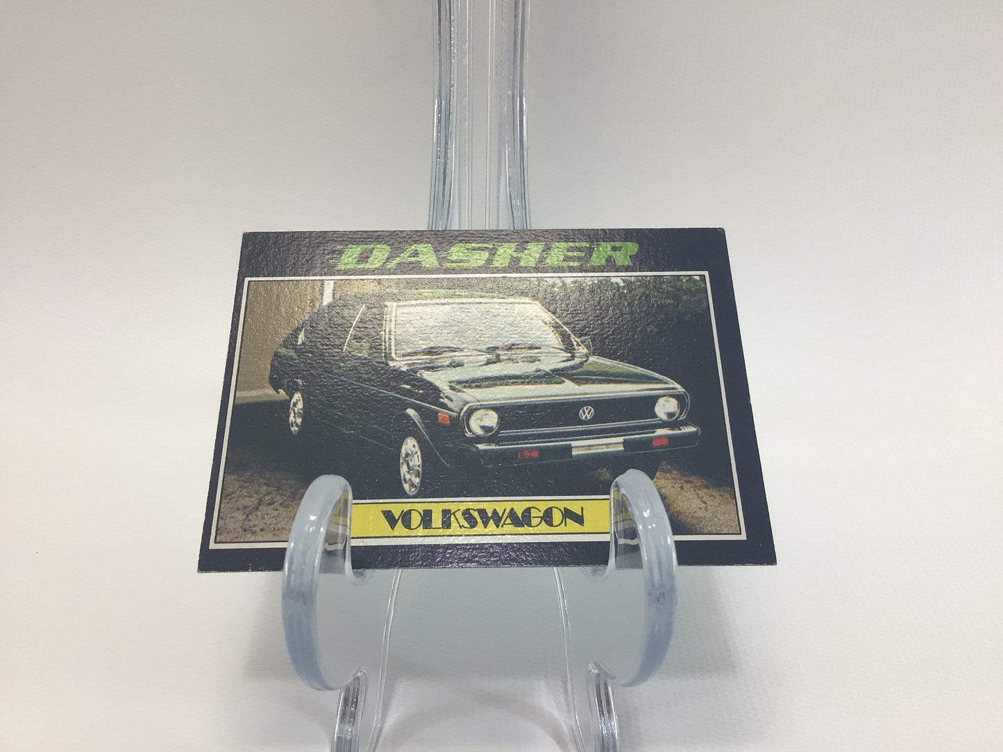 1976 Topps TCG Inc Volkswagon VW Dasher Trading Card