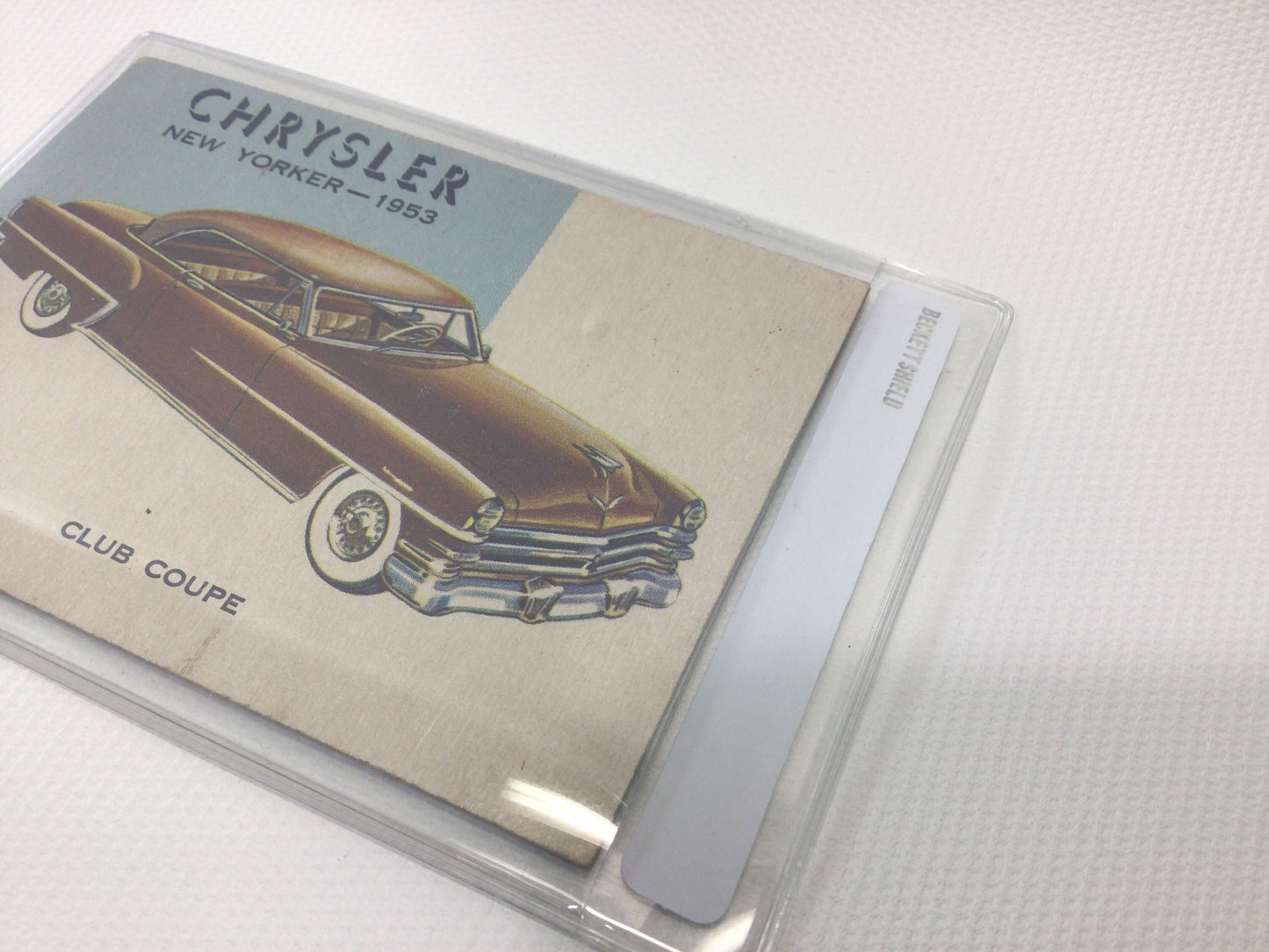 1960s Topps TCG Inc 1953 Chrysler New Yorker Trading Card