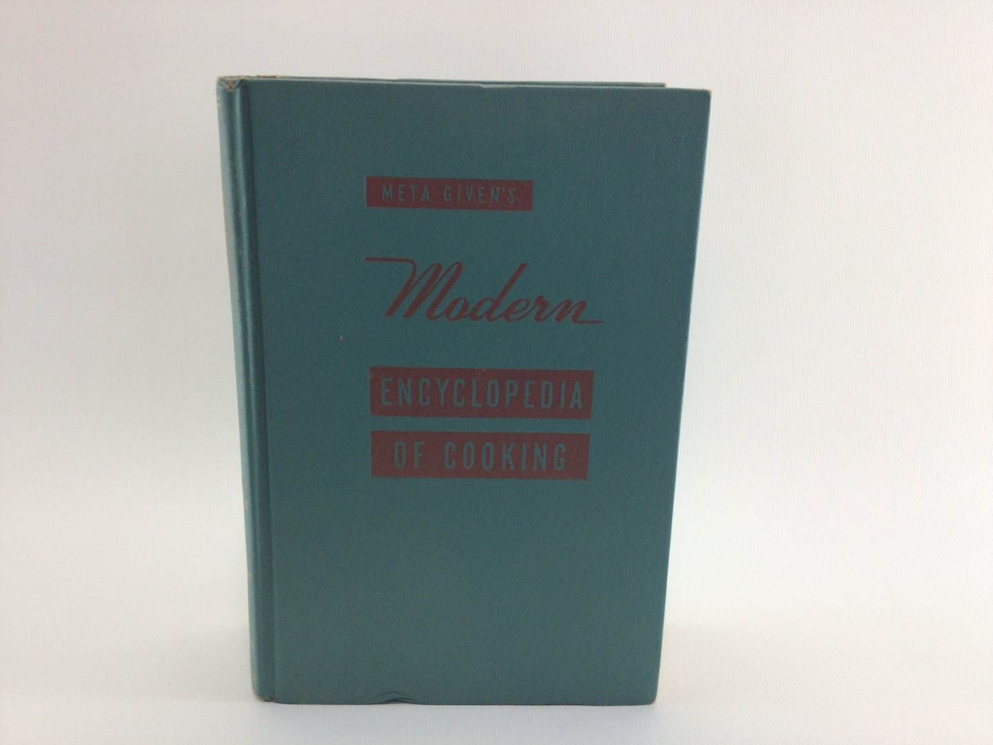 Vintage Cookbook Modern Encyclopedia of Cooking Volume II Copyright 1959