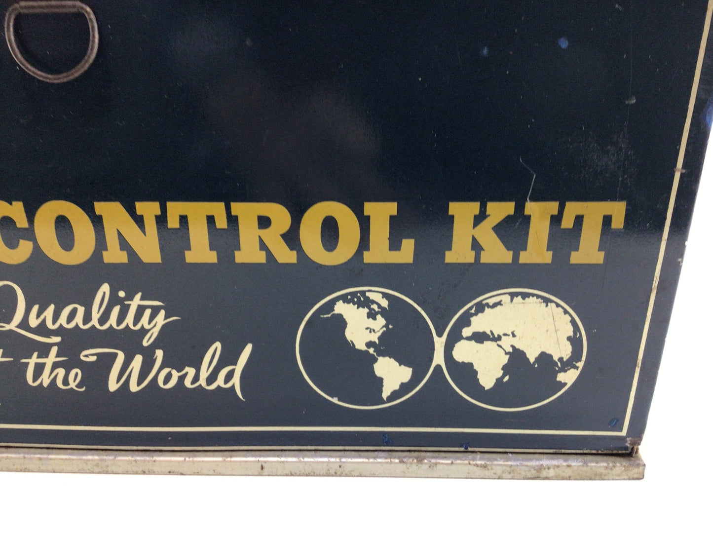 Steel Construction IRC Volume Control Kit Box Vintage Electronic Parts Advertising Storage Container