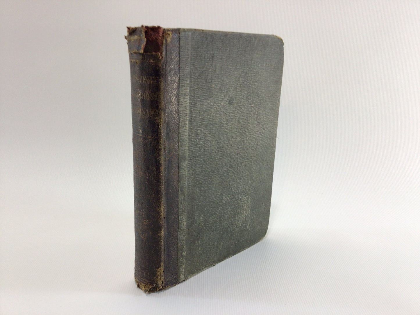 Antique Reference Book Webster's High School Dictionary Copyright 1853 Hardcover