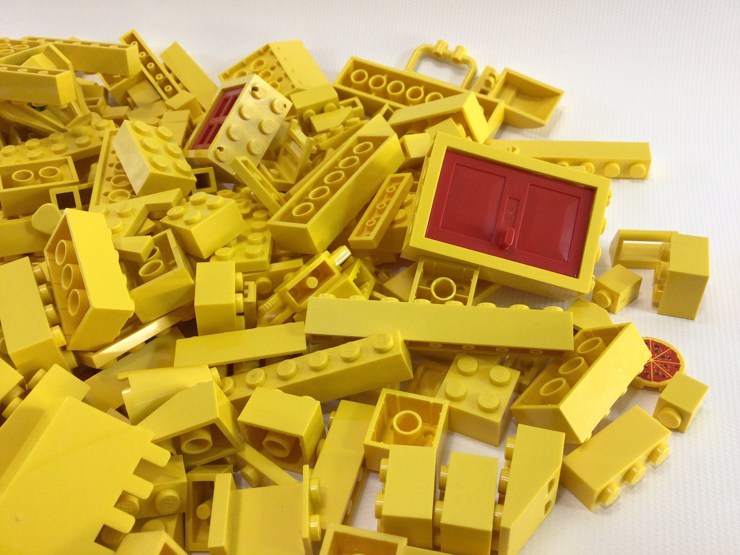 Lego Assorted Yellow Parts and Pieces Lot