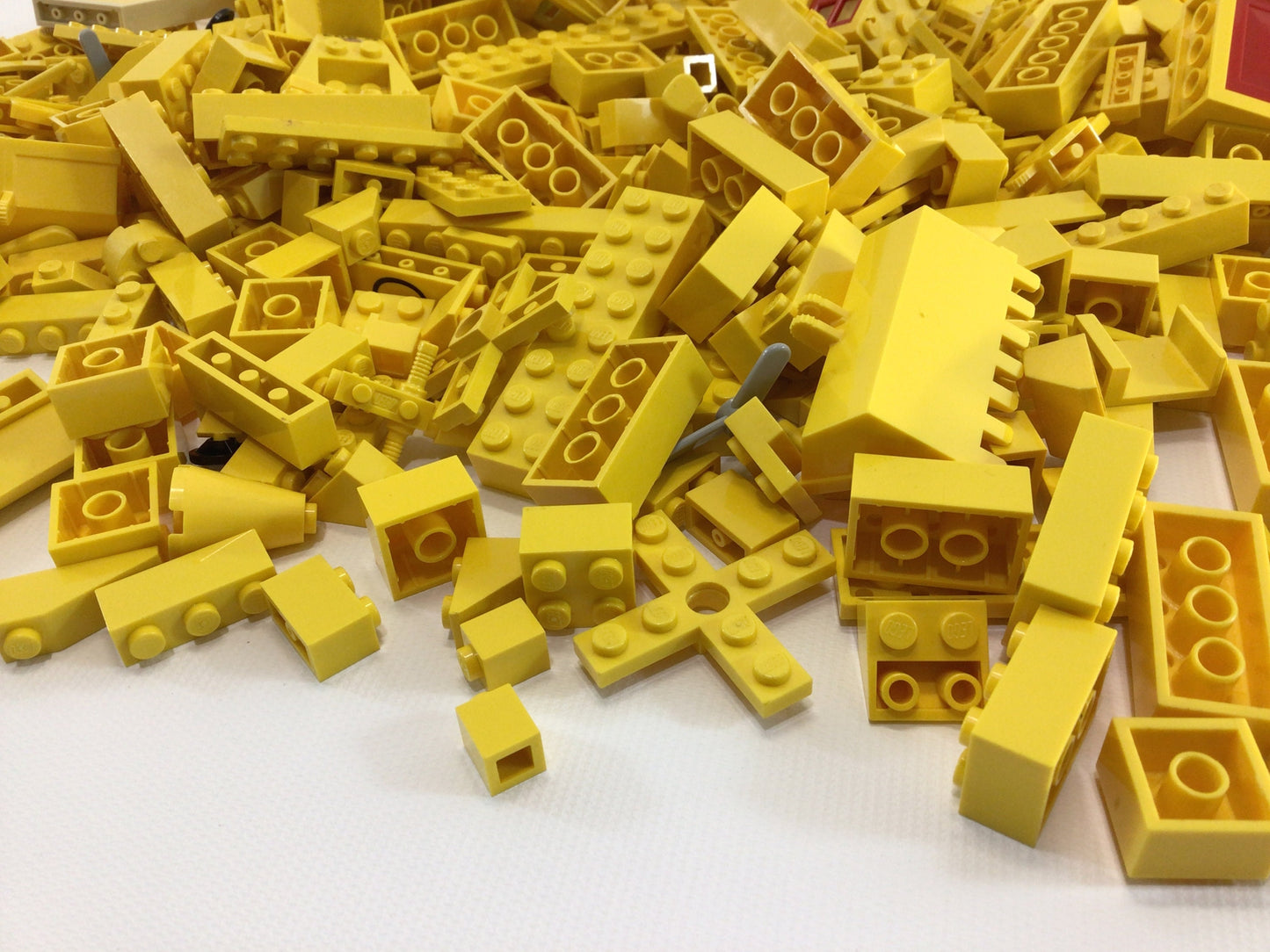 Lego Assorted Yellow Parts and Pieces Lot