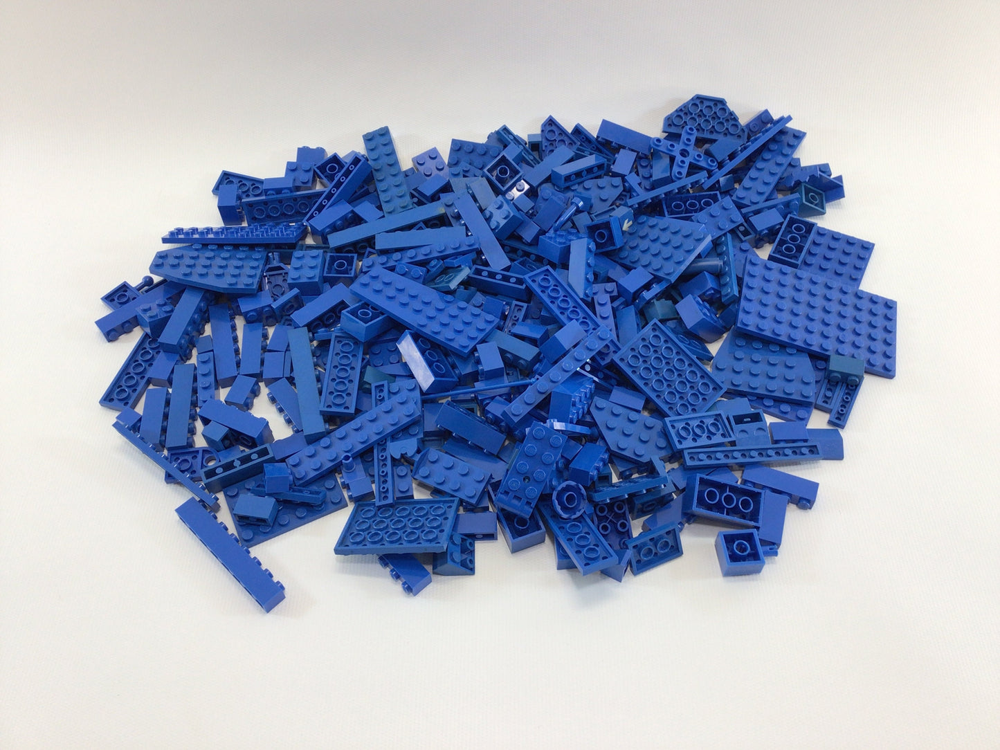 Lego Assorted Blue Parts and Pieces Lot