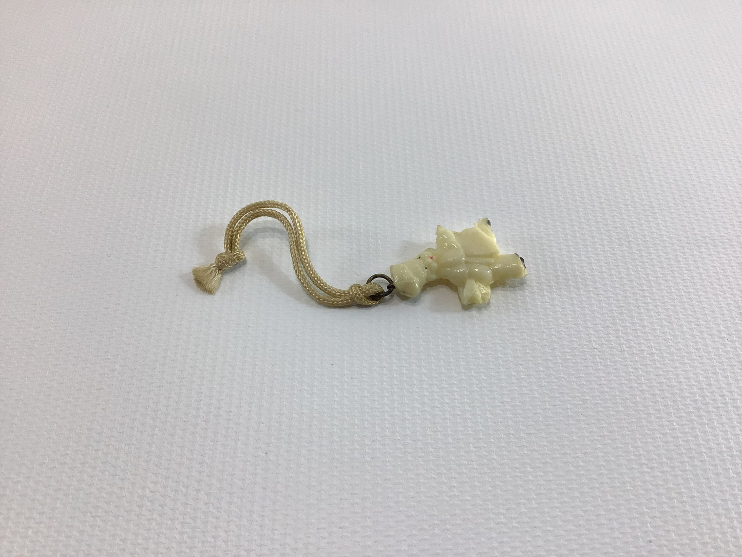 Celluloid Plastic Miniature Jolly Baker Charm Vintage 1930s Toy Prize Product Advertising Give Away