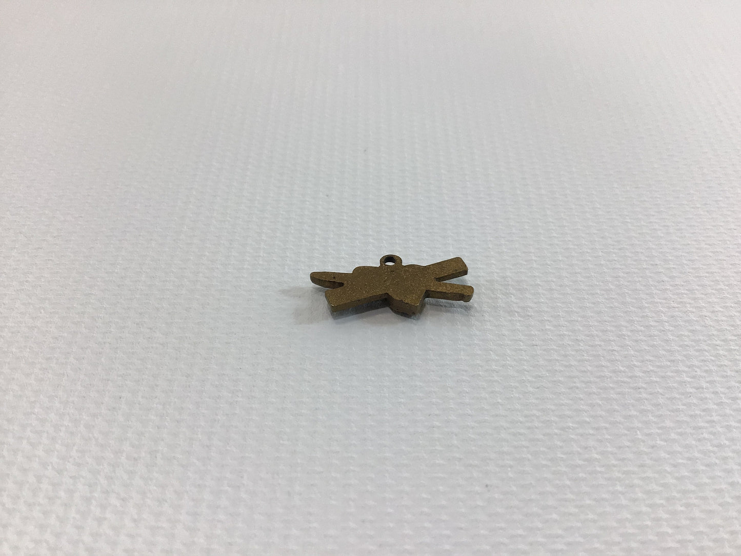 Teachers Miniature Bronze Charm Ruler Glue Bottle Pencil Vintage Jewelry Bit Replacement Piece
